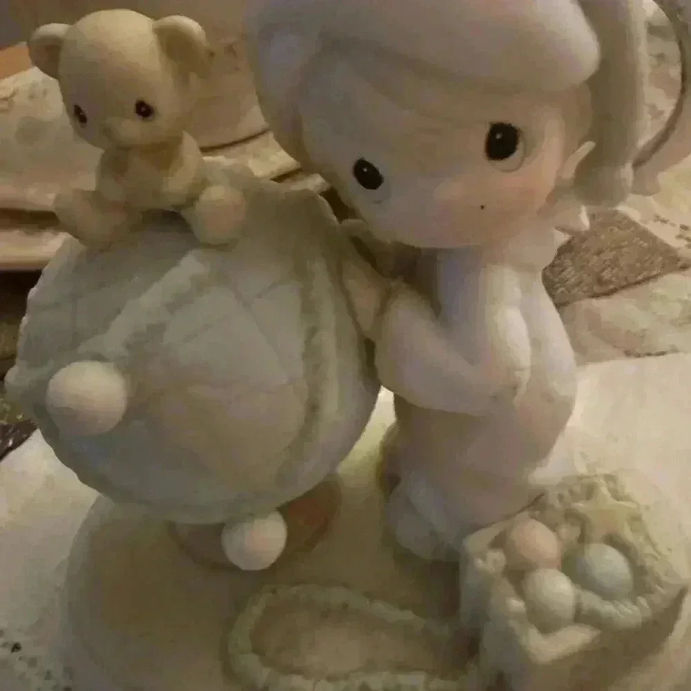 Vintage precious moments porcelain figurines